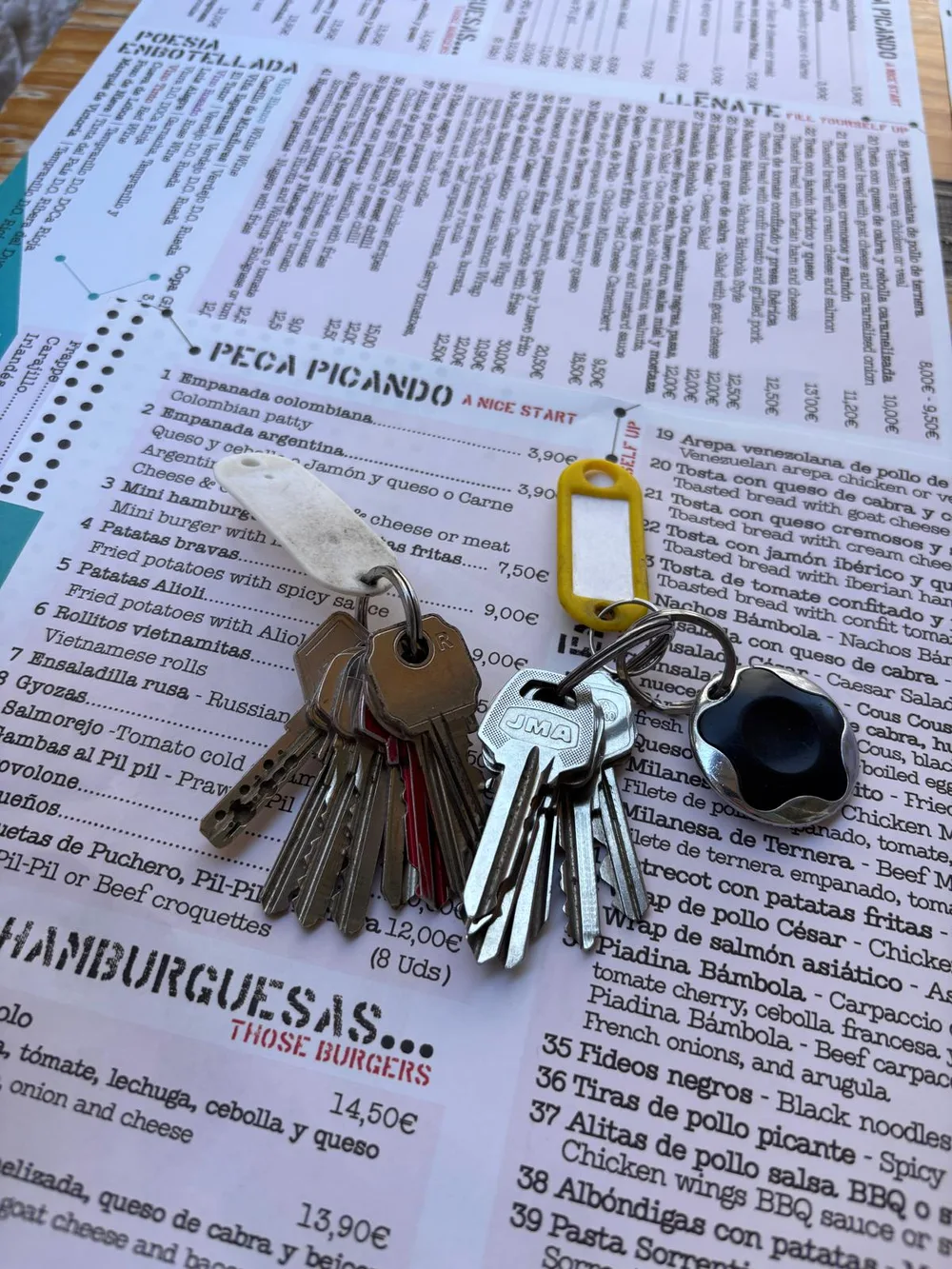 The new keys, out for a celebration dinner