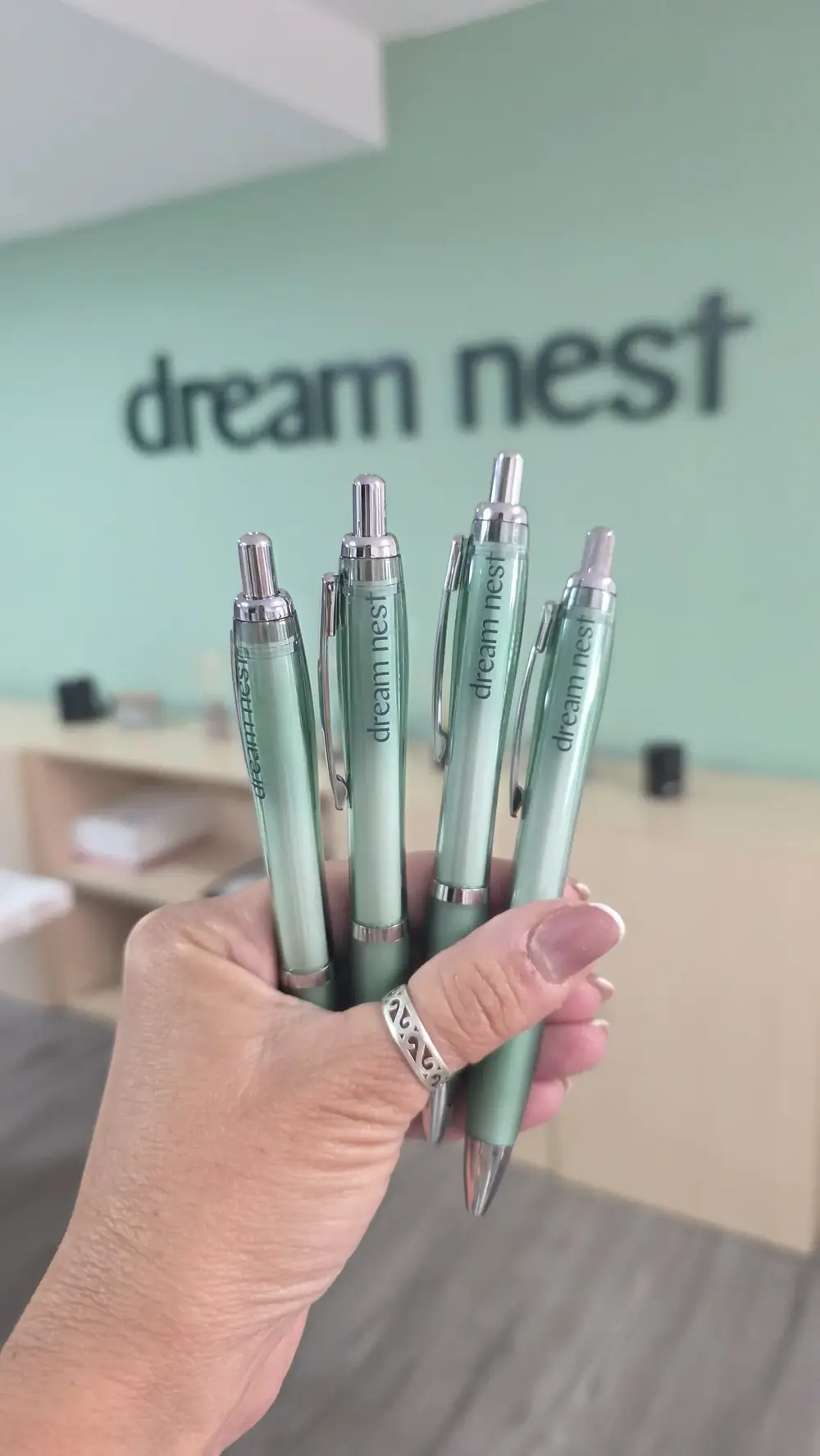 Dream Nest branded pens